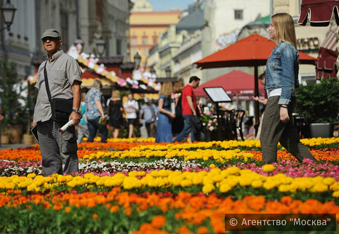 россия, москва, гум, цветы, фестиваль