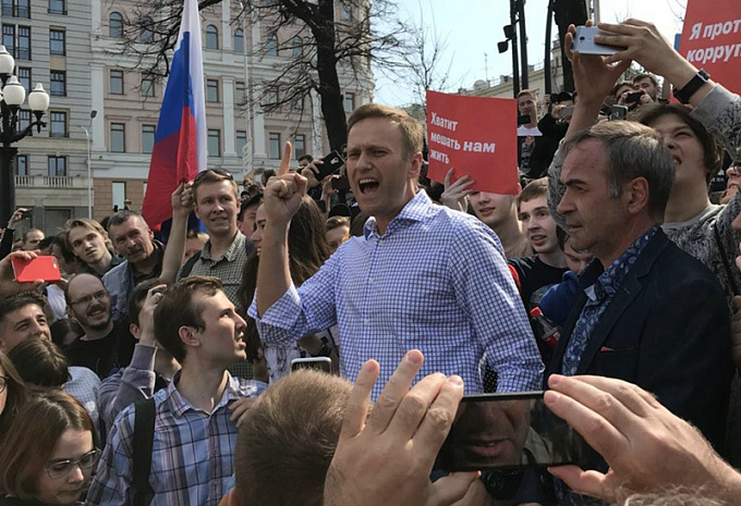 навальный, протест, оппозиция