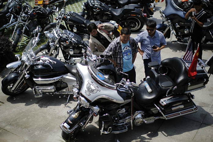 мотоцикл, ралли, Harley Davidson