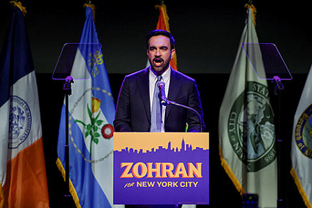сша, политика, выборы, мэр нью йорка, зохран мамдани, демпартия