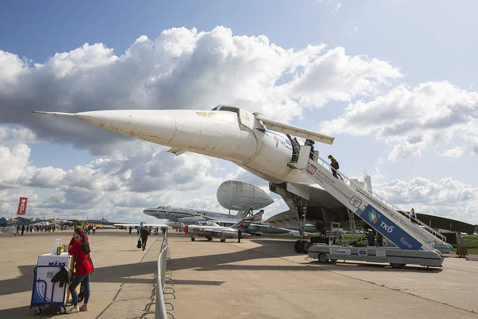 россия, авиасалон, МАКС, МС-21, Су-57