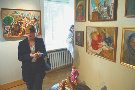 музейный центр масловка, городок художников, выставка