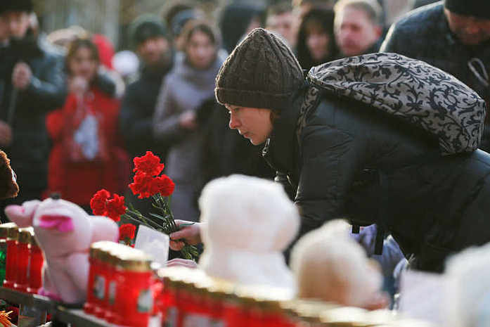 россия, кемерово, траур