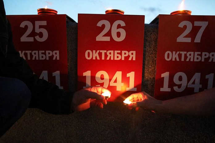 москва, свечи, линия, памяти, великая отечественная война