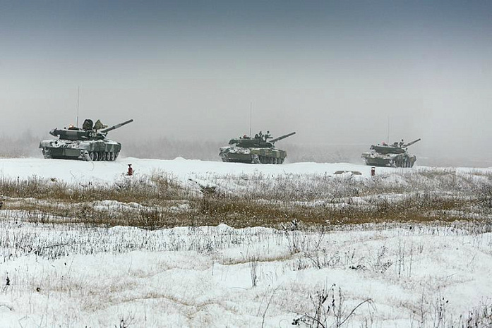 россия, армия, учения, танки