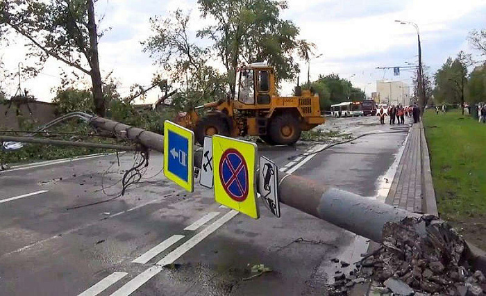 москва, стихия, ураган