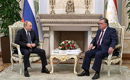 путин, рахмон, афганистан, талибан, ахмад масуд
