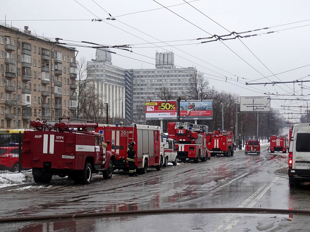 москва, пожар, библиотека