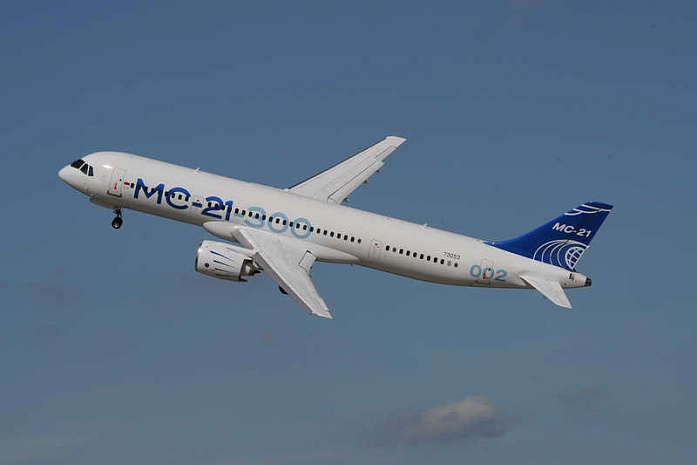 россия, авиасалон, МАКС, МС-21, Су-57