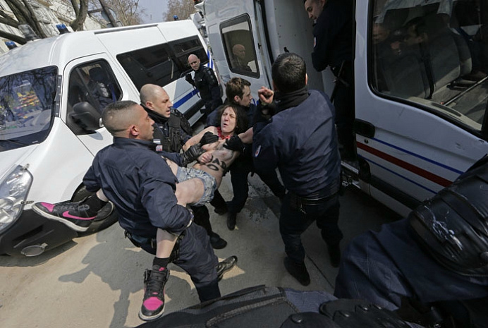 femen, акция