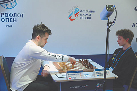 шахматное обозрение, международные соревнования, аэрофлот опен, ян непомнящий