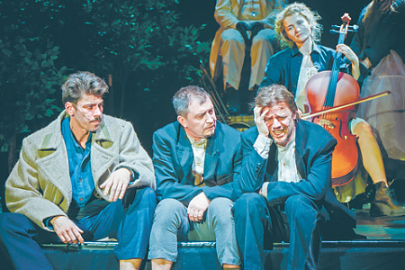 новосибирский театр красный факел, премьера, дядя ваня, рецензия