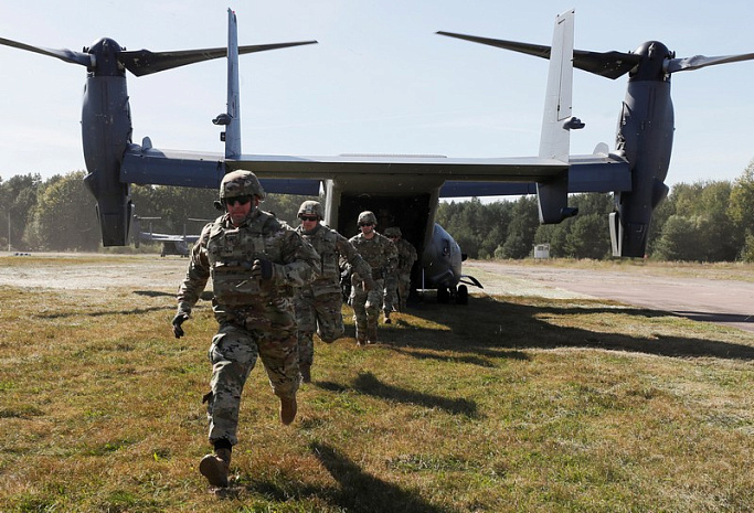 украина, сша, армия, учения, Rapid Trident, конвертоплан