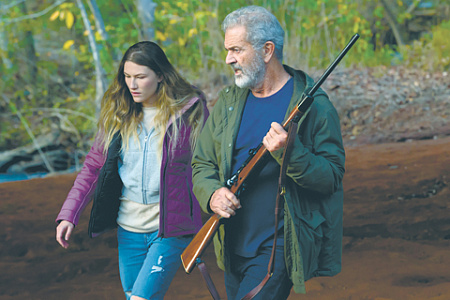 новинки кино, сезон охоты, криминальный триллер, коллинз, мэл гибсон, рецензия