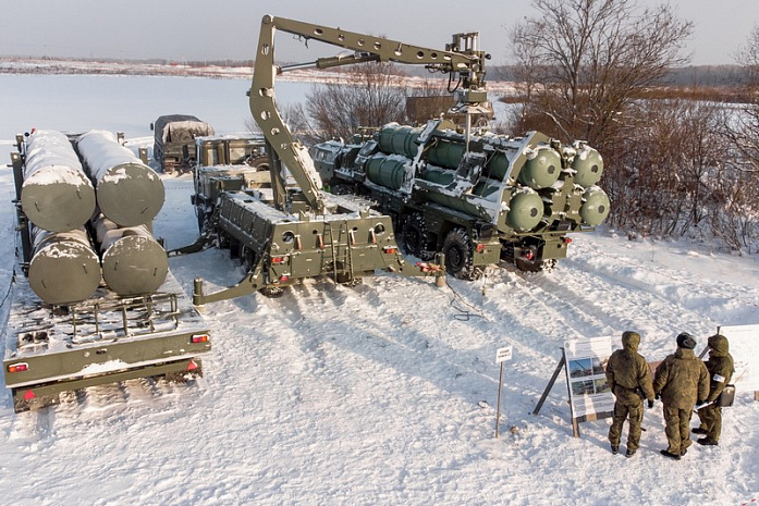 россия, армия, пво, с-400, учение