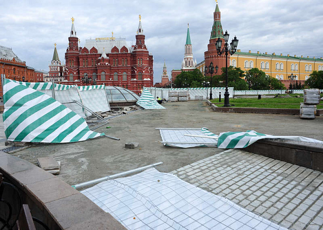 москва, стихия, ураган