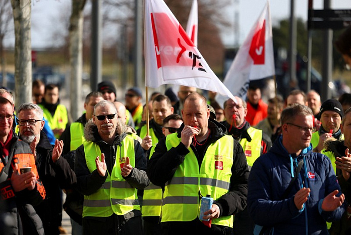германия, аэропорт, Берлин, Бранденбург, забастовка