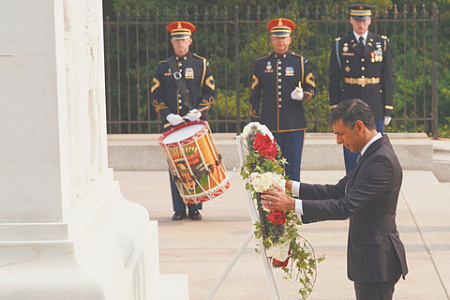 британия, риши сунак, визит, сша, торговые отношения, протекционизм