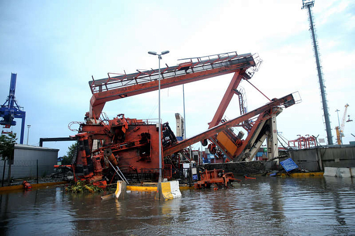 шторм, ливень, град, стамбул