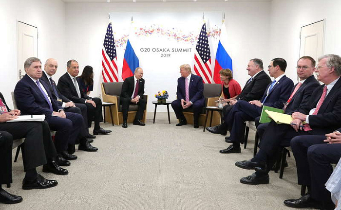 путин, трамп, встреча, осака