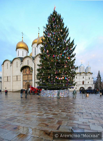 россия, москва, кремль, елка