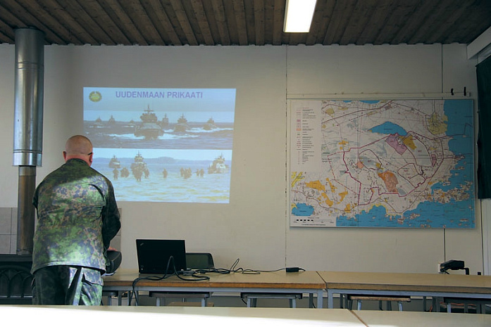 финляндия, армия, полигон