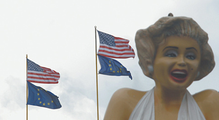 соцопрос, отношение европейцев к сша, трамп, политика, ес, нато, ближний восток, иранский конфликт