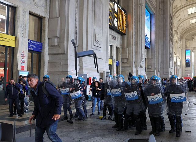 италия, протесты, палестина, поддержка