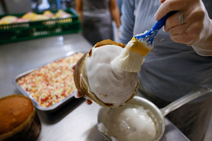 россия, москва, пасха, кулич