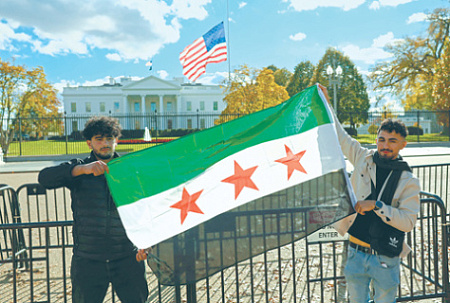 сирия, ахмед аш шараа, визит в сша, антитеррористическая коалиция, хтш, джихадисты