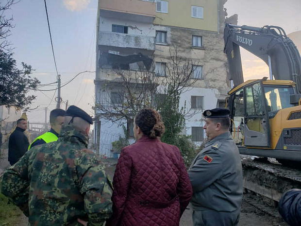 албания, землетрясение