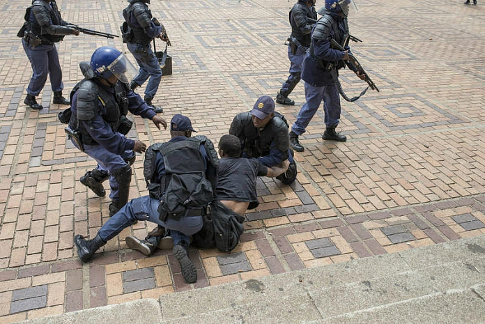 южная африка, студенты, беспорядки