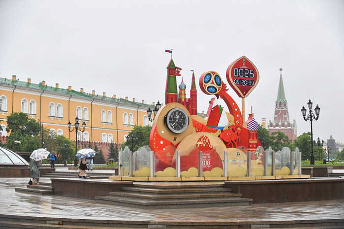 москва, футбол, чемпионат мира, оформление