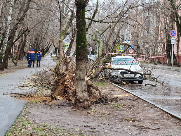 москва, ураган