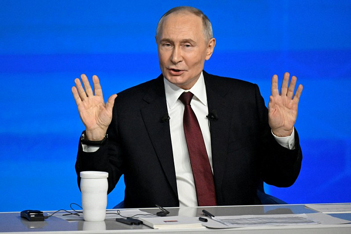 россия, москва, путин, президент, 2025, прямая линия, пресс конферен
