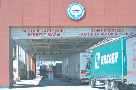 транспортная проблема, граница, киргизия, казахстан