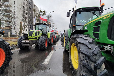 польша, агропром, украинское зерно, фермеры, протест, визит, зеленский