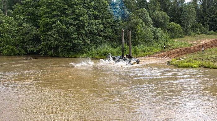 россия, армия, зво, танки, водная преграда, преодоление