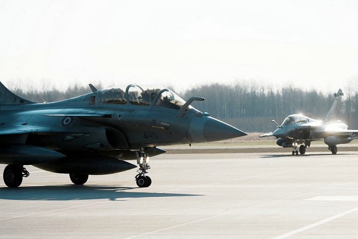 нато, прибалтика, латвия, авиация, патрулирование, Rafale 