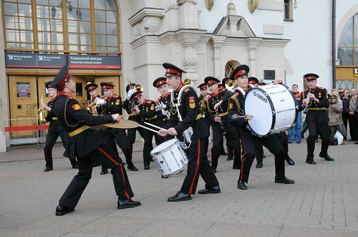 россия, москва, музыка, суворовцы, спасская башня