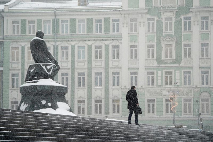 москва, циклон, ольга, снегопад