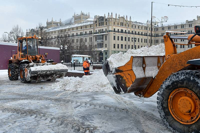 россия, москва, снегопад