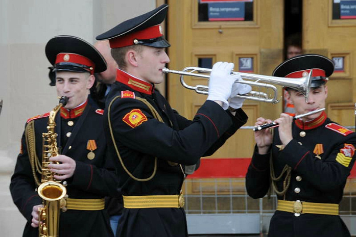 россия, москва, музыка, суворовцы, спасская башня