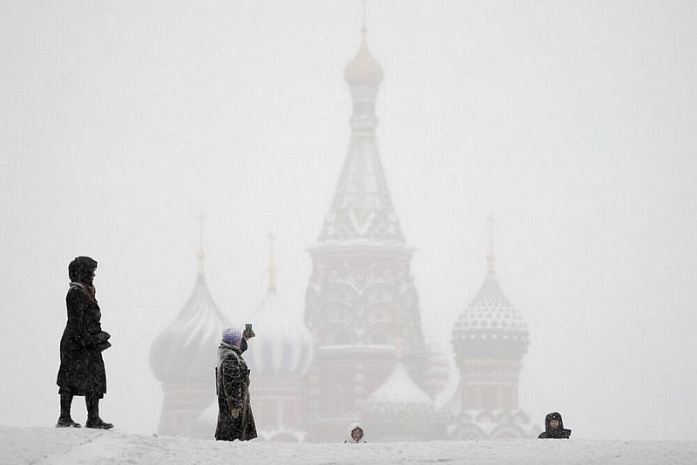 москва, циклон, ольга, снегопад