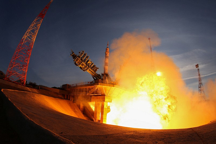 россия, байконур, союз мс 28, запуск