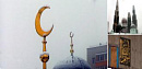 Первый полумесяц над соборной <b>мечеть</b>ю