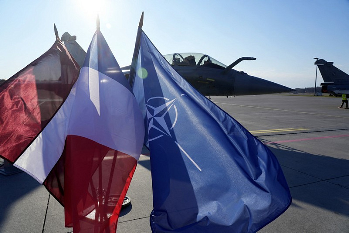 нато, прибалтика, латвия, авиация, патрулирование, Rafale 