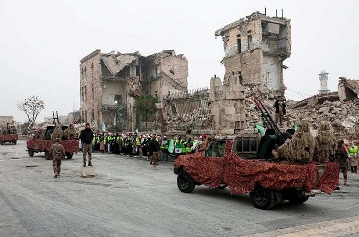 сирия, асад, режим, падение, годовщина, парад