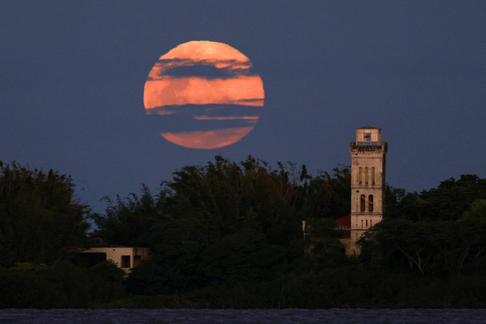 луна, суперлуние, холодная луна