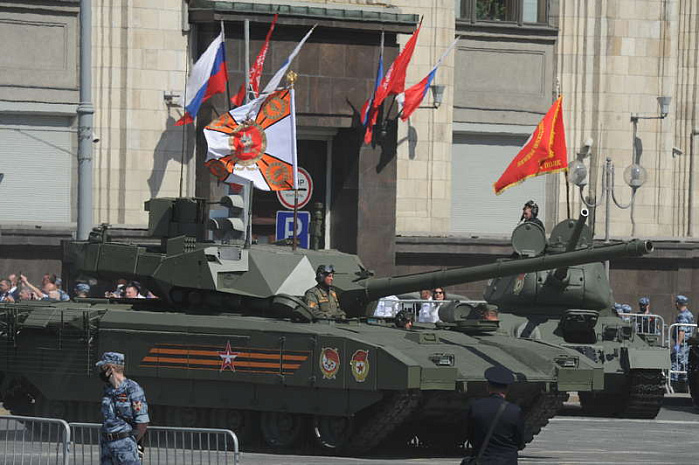 парад победы, техника, манежная площадь